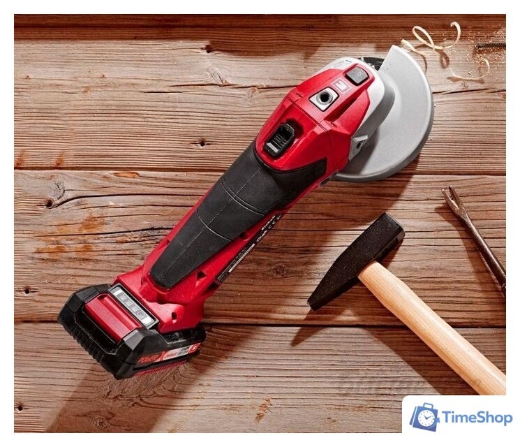 Угловая шлифмашина Einhell TE-AG 18 Li-Solo 4431110 (без АКБ) - Изображение №3 — Интернет-магазин Time-Shop