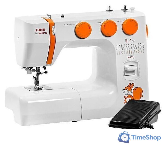 Электромеханическая швейная машина Janome 5025S - Изображение №4 — Интернет-магазин Time-Shop