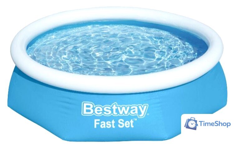 Надувной бассейн Bestway Fast Set 57448 (244х61) - Изображение №1 — Интернет-магазин Time-Shop
