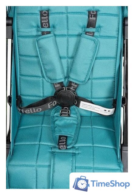 Коляска прогулочная «книга» Farfello Comfy Go Comfort CG-307 (аквамарин/черный хром) - Изображение №9 — Интернет-магазин Time-Shop