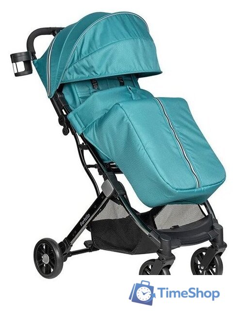 Коляска прогулочная «книга» Farfello Comfy Go Comfort CG-307 (аквамарин/черный хром) - Изображение №6 — Интернет-магазин Time-Shop