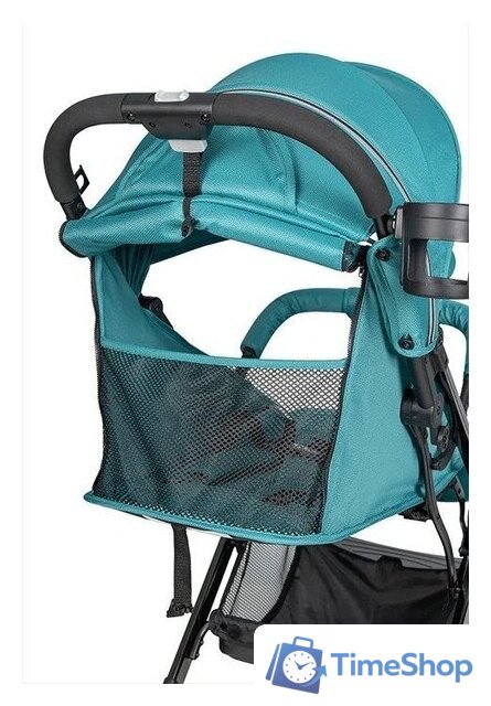 Коляска прогулочная «книга» Farfello Comfy Go Comfort CG-307 (аквамарин/черный хром) - Изображение №3 — Интернет-магазин Time-Shop