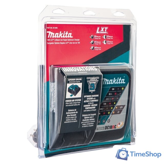 Зарядное устройство Makita DC18RC - Изображение №6 — Интернет-магазин Time-Shop