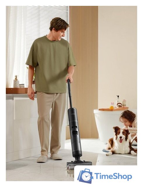 Вертикальный моющий пылесос Dreame G10 Pro Wet and Dry Vacuum (евровилка) - Изображение №6 — Интернет-магазин Time-Shop