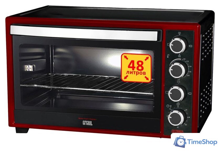 Мини-печь GFgril GFO-48BR - Изображение №3 — Интернет-магазин Time-Shop