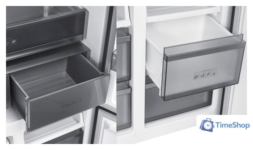 Четырёхдверный холодильник Berg CZW190NBM23 - Изображение №4 — Интернет-магазин Time-Shop