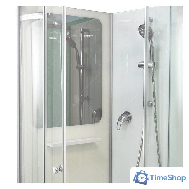 Душевая кабина RGW AN-208 381320800-12 100x100 (хром-матовый/прозрачное стекло) - Изображение №9 — Интернет-магазин Time-Shop