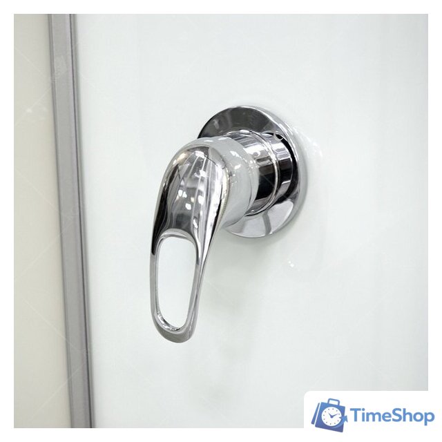 Душевая кабина RGW AN-208 381320800-12 100x100 (хром-матовый/прозрачное стекло) - Изображение №7 — Интернет-магазин Time-Shop