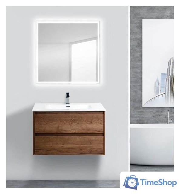  BelBagno Тумба под умывальник Kraft-800-2C-SO-RT (rovere tabacco) - Изображение №2 — Интернет-магазин Time-Shop
