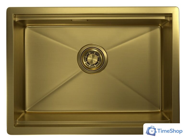 Кухонная мойка Granula GR-6045U (золото сатин) - Изображение №2 — Интернет-магазин Time-Shop