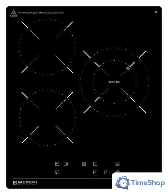 Варочная панель Meferi MEH453BK Power - Изображение №2 — Интернет-магазин Time-Shop