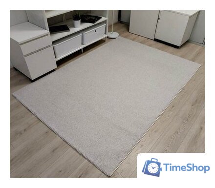 Ковер для жилой комнаты Radjab Carpet Лоро Прямоугольник PU76B 12029RK (3x4, Cream) - Изображение №2 — Интернет-магазин Time-Shop