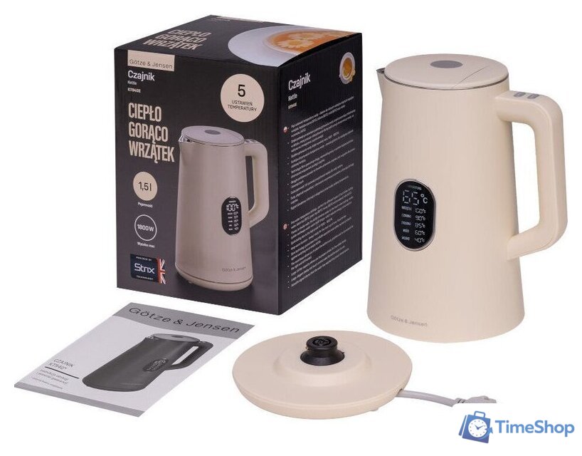 Электрический чайник Goetze & Jensen KT940E - Изображение №11 — Интернет-магазин Time-Shop