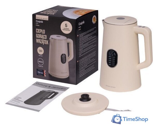 Электрический чайник Goetze & Jensen KT940E - Изображение №7 — Интернет-магазин Time-Shop