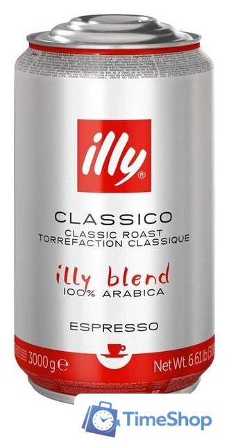 Кофе ILLY Classico Espresso зерновой 3 кг - Изображение №1 — Интернет-магазин Time-Shop