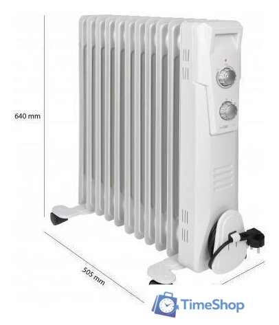 Масляный радиатор Clatronic RA 3737 - Изображение №5 — Интернет-магазин Time-Shop