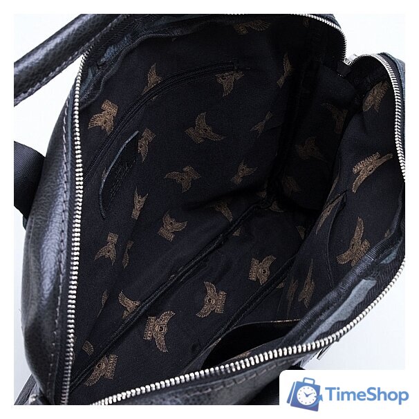 Сумка Poshete 196-1803-40-DGR (серый) - Изображение №10 — Интернет-магазин Time-Shop