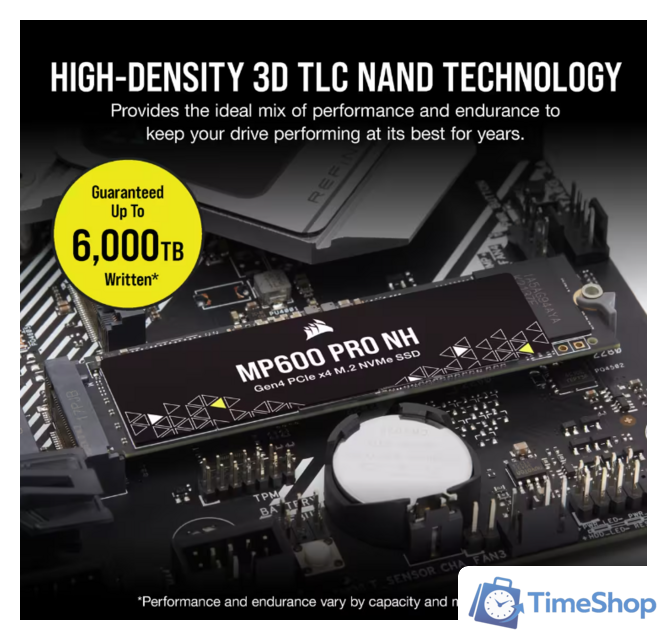 SSD Corsair MP600 PRO NH 1TB CSSD-F1000GBMP600PNH - Изображение №2 — Интернет-магазин Time-Shop