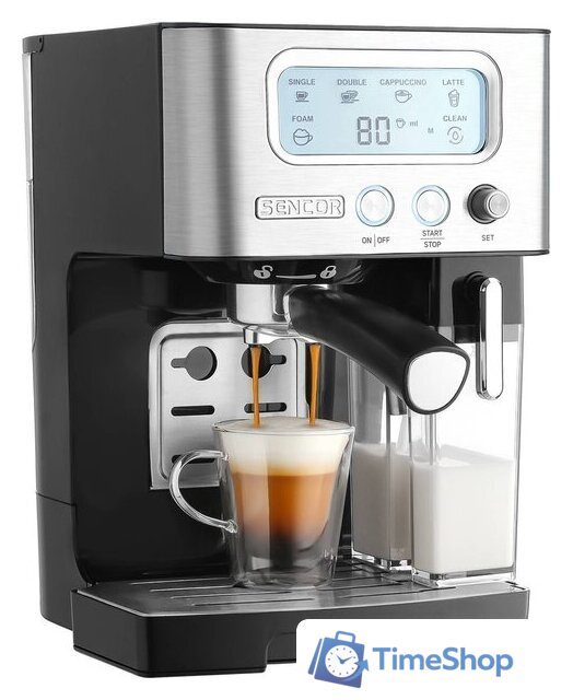 Рожковая кофеварка Sencor SES 4090 SS - Изображение №15 — Интернет-магазин Time-Shop