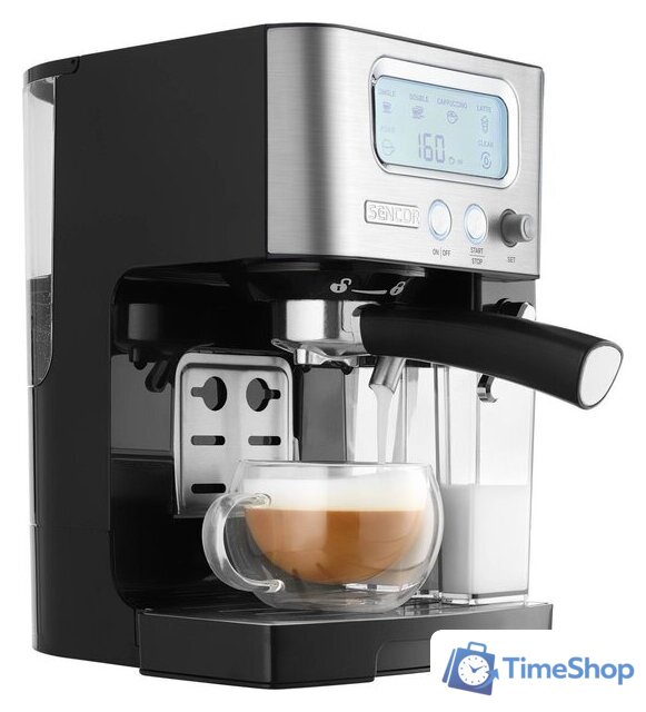 Рожковая кофеварка Sencor SES 4090 SS - Изображение №16 — Интернет-магазин Time-Shop