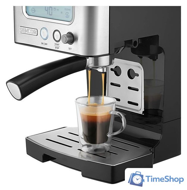 Рожковая кофеварка Sencor SES 4090 SS - Изображение №17 — Интернет-магазин Time-Shop