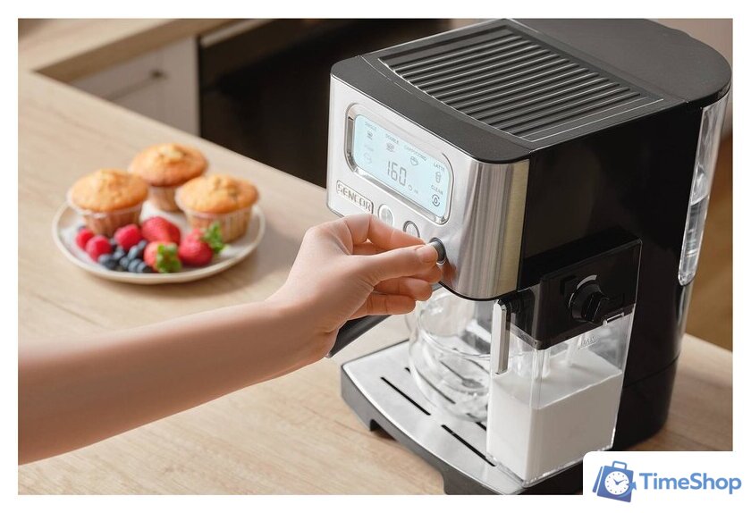 Рожковая кофеварка Sencor SES 4090 SS - Изображение №24 — Интернет-магазин Time-Shop