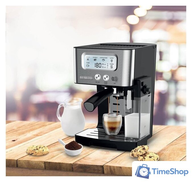 Рожковая кофеварка Sencor SES 4090 SS - Изображение №23 — Интернет-магазин Time-Shop