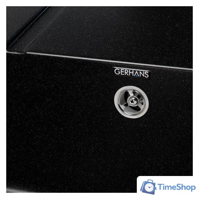 Кухонная мойка Gerhans B27 (оникс) - Изображение №4 — Интернет-магазин Time-Shop