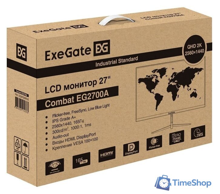 Игровой монитор ExeGate Combat EG2700A EX297305RUS - Изображение №9 — Интернет-магазин Time-Shop
