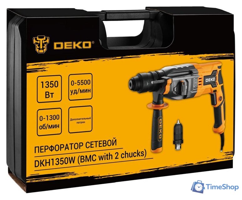Перфоратор Deko DKH1350W 084-1033 - Изображение №5 — Интернет-магазин Time-Shop