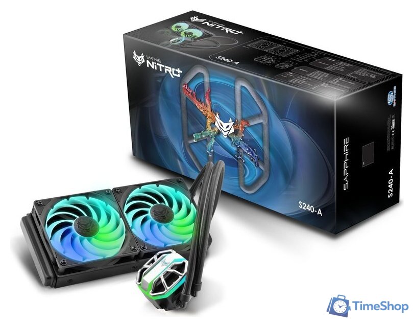 Система жидкостного охлаждения для процессора Sapphire Nitro+ S240-A AIO 4N005-01-20G - Изображение №14 — Интернет-магазин Time-Shop