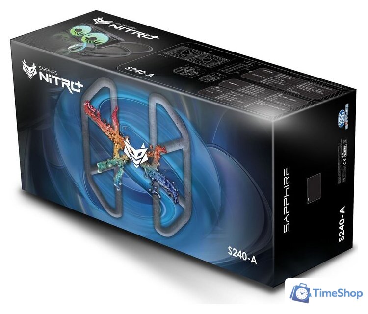 Система жидкостного охлаждения для процессора Sapphire Nitro+ S240-A AIO 4N005-01-20G - Изображение №16 — Интернет-магазин Time-Shop