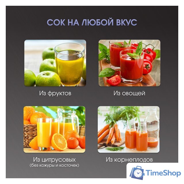 Соковыжималка Zigmund & Shtain EJ-757 - Изображение №9 — Интернет-магазин Time-Shop