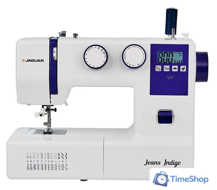 Электронная швейная машина Jaguar Jeans Indigo - Изображение №1 — Интернет-магазин Time-Shop