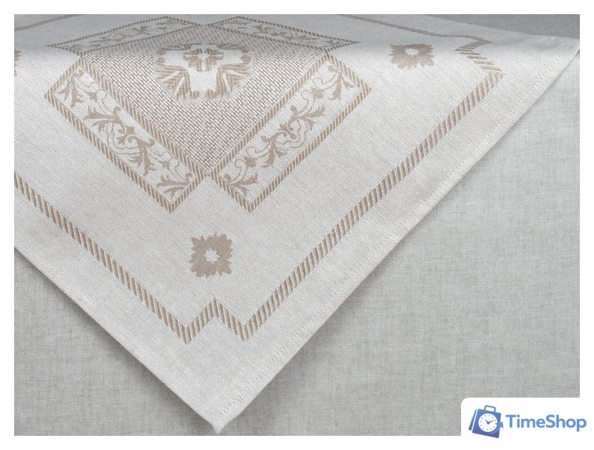 Скатерть Pole Kvetak (Беларускі лён) 153x153 24С9-ШР/уп.кор. (133 Гламур 208/сорт 1) - Изображение №3 — Интернет-магазин Time-Shop