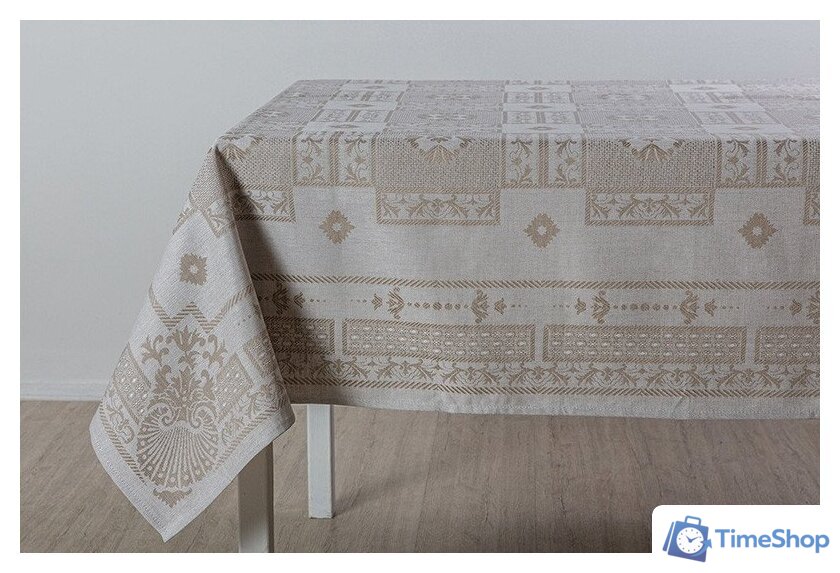 Скатерть Pole Kvetak (Беларускі лён) 153x153 24С9-ШР/уп.кор. (133 Гламур 208/сорт 1) - Изображение №2 — Интернет-магазин Time-Shop