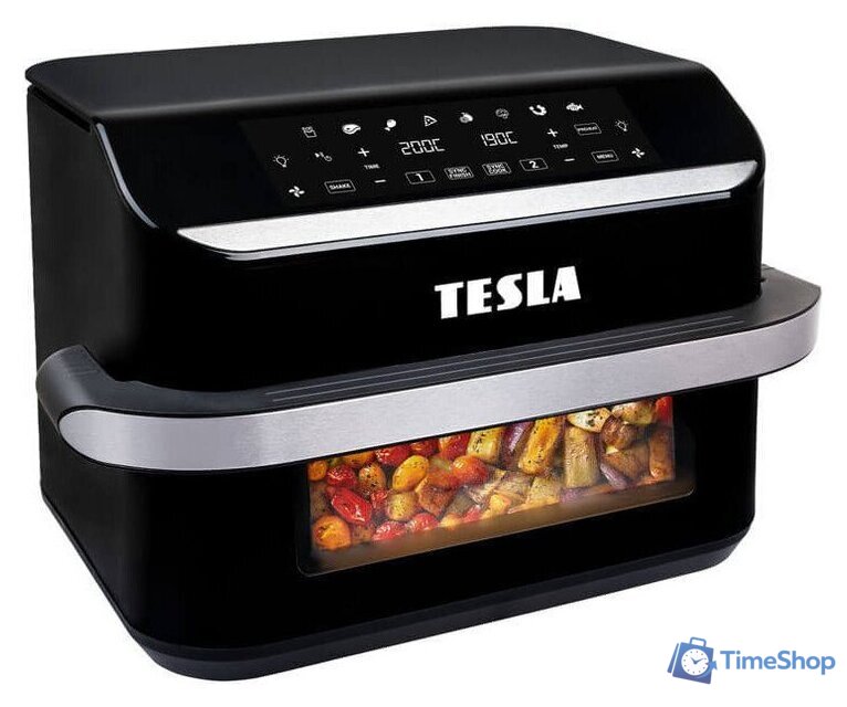 Аэрогриль (аэрофритюрница) Tesla Electronics AirCook FlexiZone Q570 XXL - Изображение №5 — Интернет-магазин Time-Shop