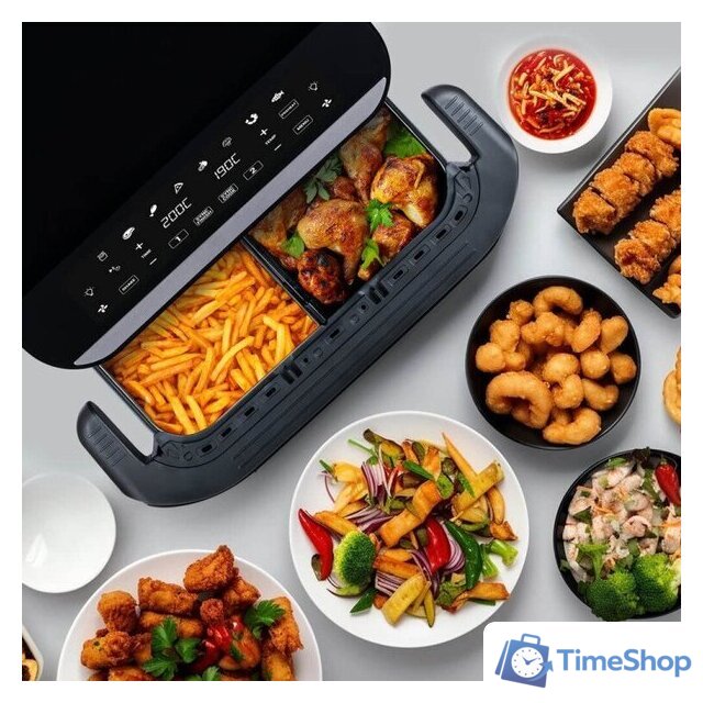Аэрогриль (аэрофритюрница) Tesla Electronics AirCook FlexiZone Q570 XXL - Изображение №11 — Интернет-магазин Time-Shop