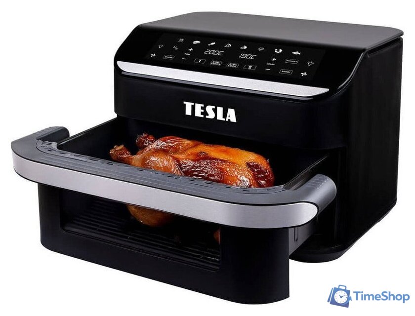 Аэрогриль (аэрофритюрница) Tesla Electronics AirCook FlexiZone Q570 XXL - Изображение №8 — Интернет-магазин Time-Shop
