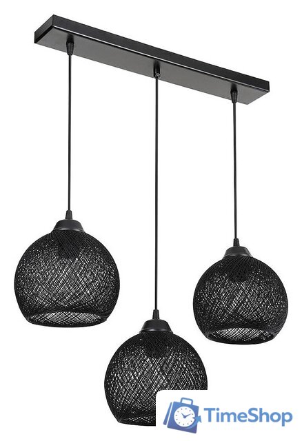 Подвесная люстра Toplight Lizbeth TL1612L-03BK - Изображение №1 — Интернет-магазин Time-Shop