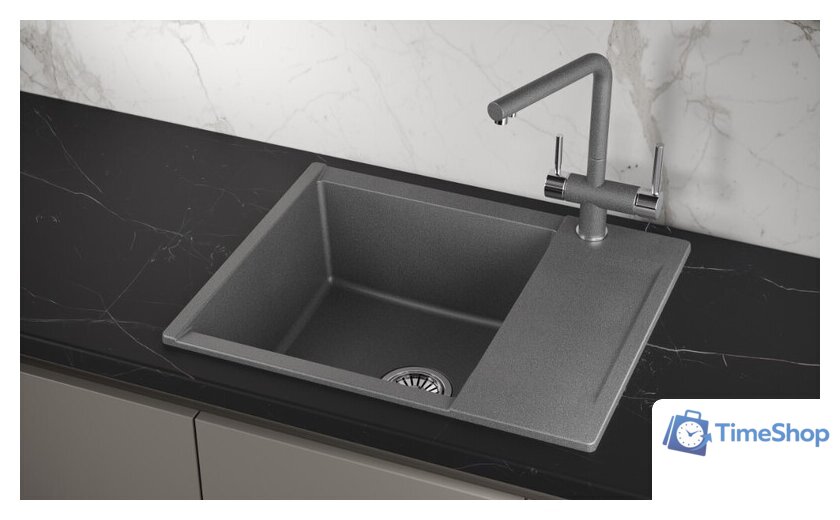 Кухонная мойка Granula ES-6202 (графит) - Изображение №3 — Интернет-магазин Time-Shop
