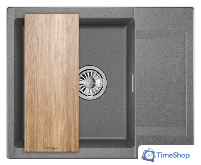 Кухонная мойка Granula ES-6202 (графит) - Изображение №1 — Интернет-магазин Time-Shop