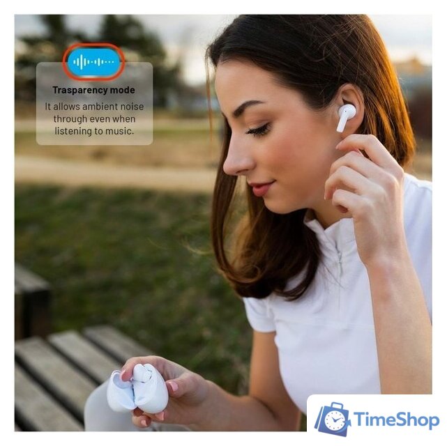 Наушники Fixed Pods Pro (белый) - Изображение №7 — Интернет-магазин Time-Shop