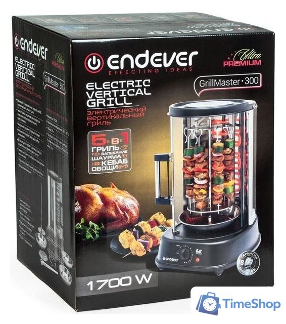 Электрошашлычница Endever Grillmaster-300 - Изображение №10 — Интернет-магазин Time-Shop