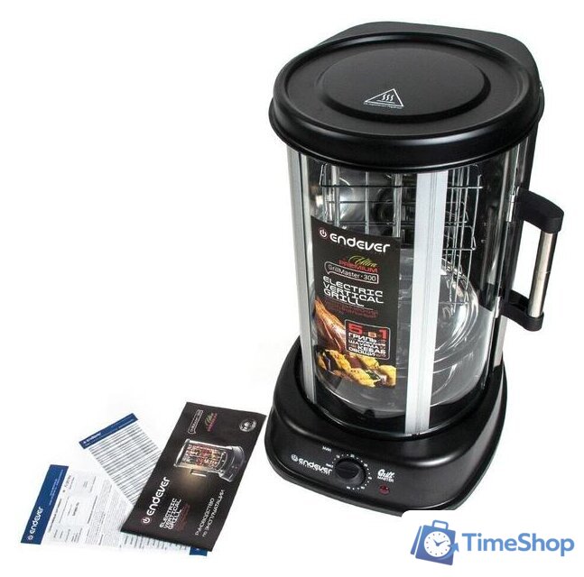 Электрошашлычница Endever Grillmaster-300 - Изображение №4 — Интернет-магазин Time-Shop