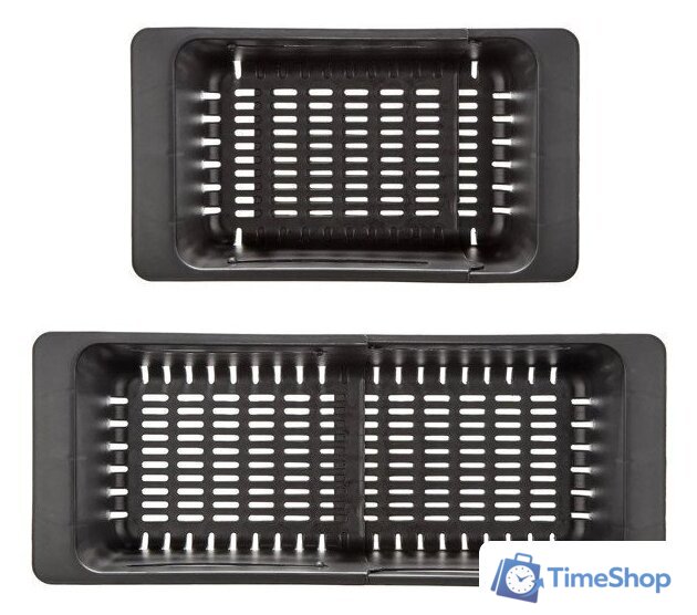 Кухонная мойка Stellar Decor S7050NB-D (нано черный) - Изображение №10 — Интернет-магазин Time-Shop