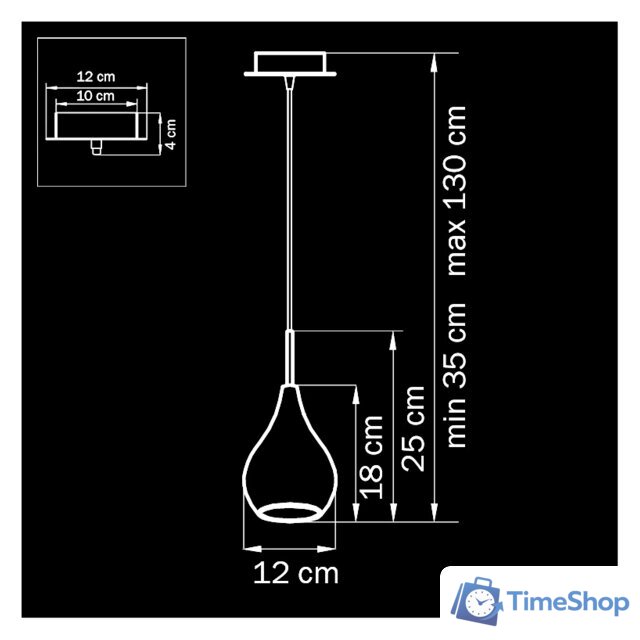 Светильник Lightstar 803031 - Изображение №2 — Интернет-магазин Time-Shop