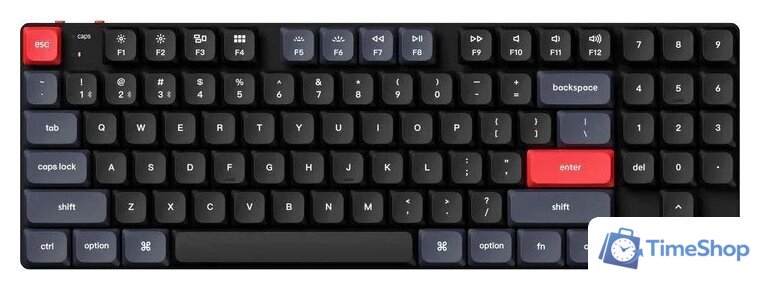 Клавиатура Keychron K13 Pro RGB K13P-H2-RU (Gateron Low Profile Blue) - Изображение №1 — Интернет-магазин Time-Shop