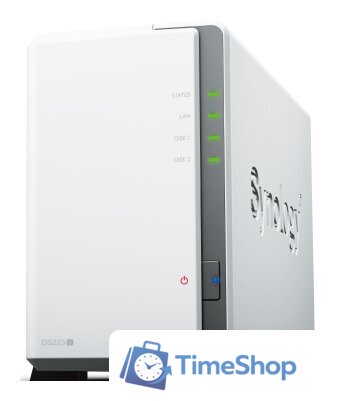 Сетевой накопитель Synology DiskStation DS223j - Изображение №1 — Интернет-магазин Time-Shop