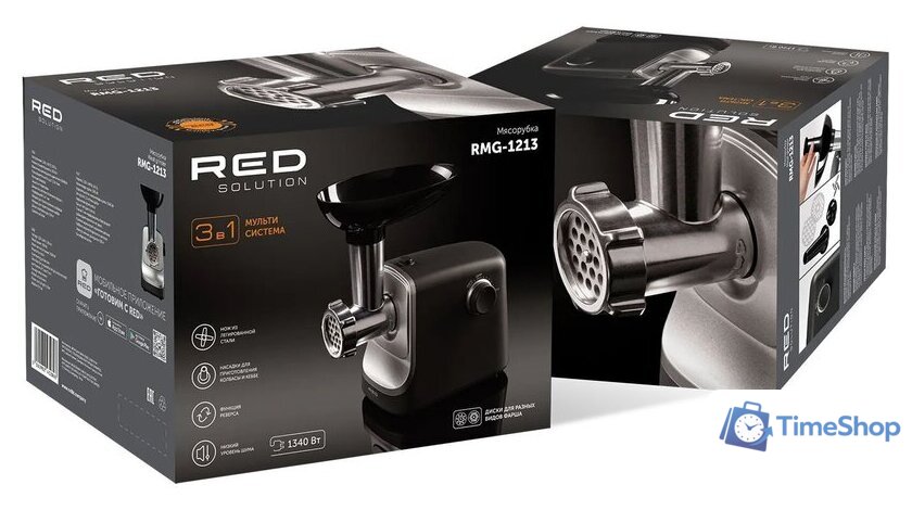 Мясорубка RED Solution RMG-1213 - Изображение №9 — Интернет-магазин Time-Shop